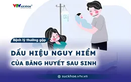 Dấu hiệu nguy hiểm của băng huyết sau sinh