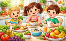 Chế độ dinh dưỡng phù hợp cho trẻ nhỏ