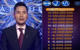 'Ai là triệu phú' tăng mức thưởng lên 500 triệu đồng dịp sinh nhật 30 năm VTV3