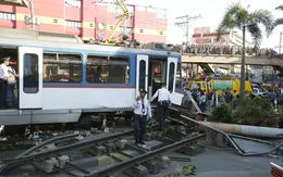 Trật bánh tàu điện ngầm Philippines, 38 người bị thương