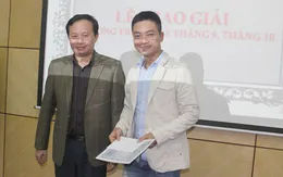 Trao giải chương trình hay tháng 9, 10 Ban Khoa giáo: Vinh danh người quay phim