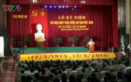 Long trọng kỷ niệm 100 năm ngày sinh đại tướng Chu Huy Mân