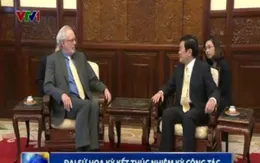 Chủ tịch nước tiếp Đại sứ Hoa Kỳ đến chào từ biệt