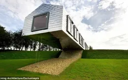 Kỳ lạ “ngôi nhà bập bênh” Balancing Barn