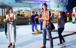 Thí sinh Project Runway thư giãn với trò chơi dân gian