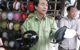 Cao điểm xử phạt mũ bảo hiểm không đạt chuẩn