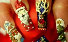 Độc đáo nghệ thuật làm đẹp móng tay của Nhật Bản