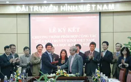 Đài THVN và Bộ Khoa học & Công nghệ ký kết thỏa thuận hợp tác