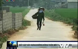 Xử lý nghiêm sai phạm xây đường liên thôn tại Thái Nguyên