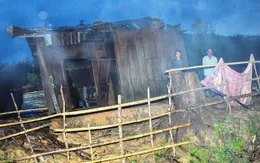 Mưa đá, lốc xoáy lớn bất ngờ đổ xuống Nam Trà My