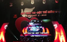 Hơn 22 tỷ đồng ủng hộ "Một trái tim - Một thế giới" lần thứ X
