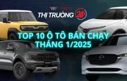 Top 10 xe ô tô bán chạy nhất Việt Nam tháng 01/2025