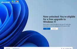 Microsoft “dội bom” cảnh báo, thúc ép người dùng Windows 10 nâng cấp lên Windows 11