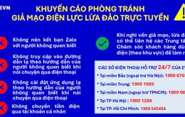 Cảnh giác với chiêu trò giả mạo điện lực để lừa đảo trực tuyến