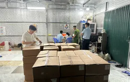 Hơn 5.000 lọ mỹ phẩm không rõ nguồn gốc bị phát hiện tại Hà Nội