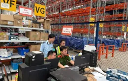 Bắc Ninh kiểm tra Công ty Á Châu, thu giữ hàng trăm nghìn sản phẩm nhập lậu