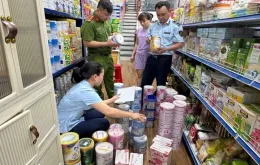 Phát hiện gần 200 sản phẩm sữa bột trẻ em nhập lậu