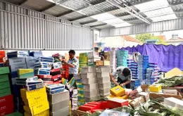 Tuýt còi lô hàng lậu gần 5.000 sản phẩm quần áo, giày dép trẻ em tại Ninh Bình