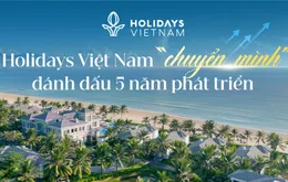 Holidays Vietnam ra mắt logo mới: Bước chuyển mình của thương hiệu du lịch uy tín