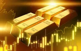 Giá vàng thế giới thấp nhất 2 tuần