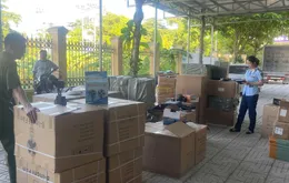 Hà Nội: Phát hiện xe tải chở hơn 1.800 sản phẩm nhập lậu trị giá hơn 52 triệu đồng