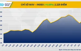 Chỉ số MXV-Index quay đầu phục hồi sau ba phiên suy yếu liên tiếp