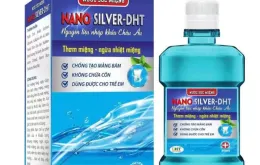 Thu hồi sản phẩm nước súc miệng Nano silver - DHT 350ml