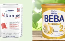 Bộ Y tế yêu cầu rà soát, ngừng bán lô sữa Nestlé nghi nhiễm độc