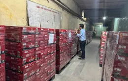 Phát hiện hơn 3.200 thùng bia ngoại không rõ nguồn gốc tại TP Hồ Chí Minh
