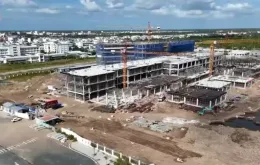 Thi công xuyên Tết trên các công trường trọng điểm ở cực Nam Tổ quốc