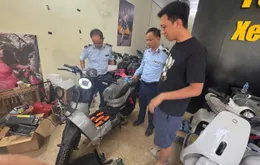 Phát hiện cơ sở kinh doanh xe đạp điện ''trá hình''