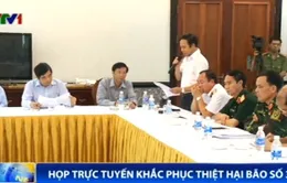 Họp trực tuyến khắc phục thiệt hại bão số 3 tại Quảng Ninh