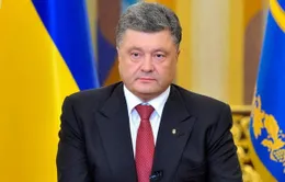 Tổng thống Ukraine lạc quan về lệnh ngừng bắn ở miền Đông