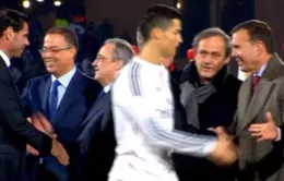 Không có hiềm khích giữa Ronaldo và Chủ tịch Platini