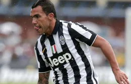 Tevez khẳng định sẽ ra sân trong trận Juventus - Udinese