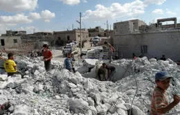 Mỹ không kích Syria: Ít nhất 70 tay súng IS thiệt mạng