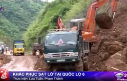 Khắc phục tình trạng sạt lở tại Quốc lộ 6