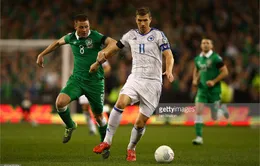 Jonathan Walters tỏa sáng, CH Ireland giành vé đến Pháp dự Euro
