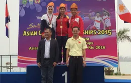 VĐV 16 tuổi Trương Thị Phương giành HCV tại giải Canoeing châu Á
