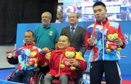 Cơn mưa 'vàng' của đoàn Việt Nam tại ASEAN Para Games 2015