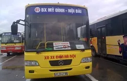 Thêm 3 tuyến xe buýt nối trung tâm Hà Nội và sân bay Nội Bài