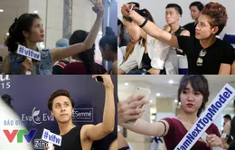 Các thí sinh Vietnam’s Next Top Model thi nhau "selfie"