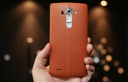 LG G4 chính thức ra mắt với thiết kế cong và ốp lưng da cao cấp