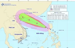 Bão số 4 cách quần đảo Hoàng Sa khoảng 700km