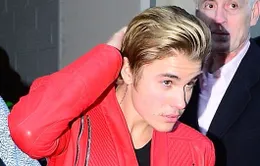 Justin Bieber bảnh bao trong kiểu tóc mới