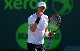 Miami Open 2015: Andy Murray nhọc nhằn vào bán kết