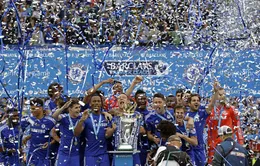 Chelsea dạt dào cảm xúc trong ngày nâng cúp Premier League