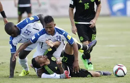 Tuyển thủ Honduras gãy đôi chân đối diện nguy cơ phải giải nghệ
