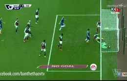 Công nghệ Goalline từ chối bàn thắng mười mươi của Chelsea