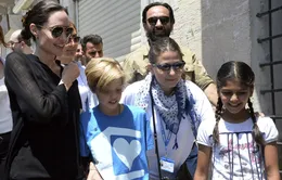 Angelina Jolie và con gái tới Thổ Nhĩ Kỳ thăm dân tị nạn